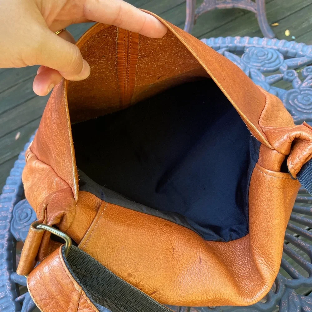 Vintage genuine leather